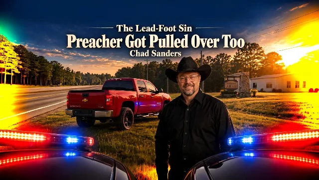 Preacher Got Pulled Over Too by Chad Sanders - cover art
